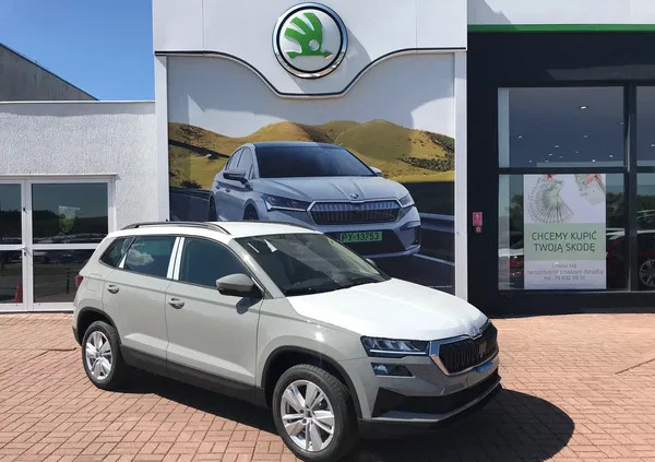 samochody osobowe Skoda Karoq cena 144000 przebieg: 7, rok produkcji 2024 z Lubniewice